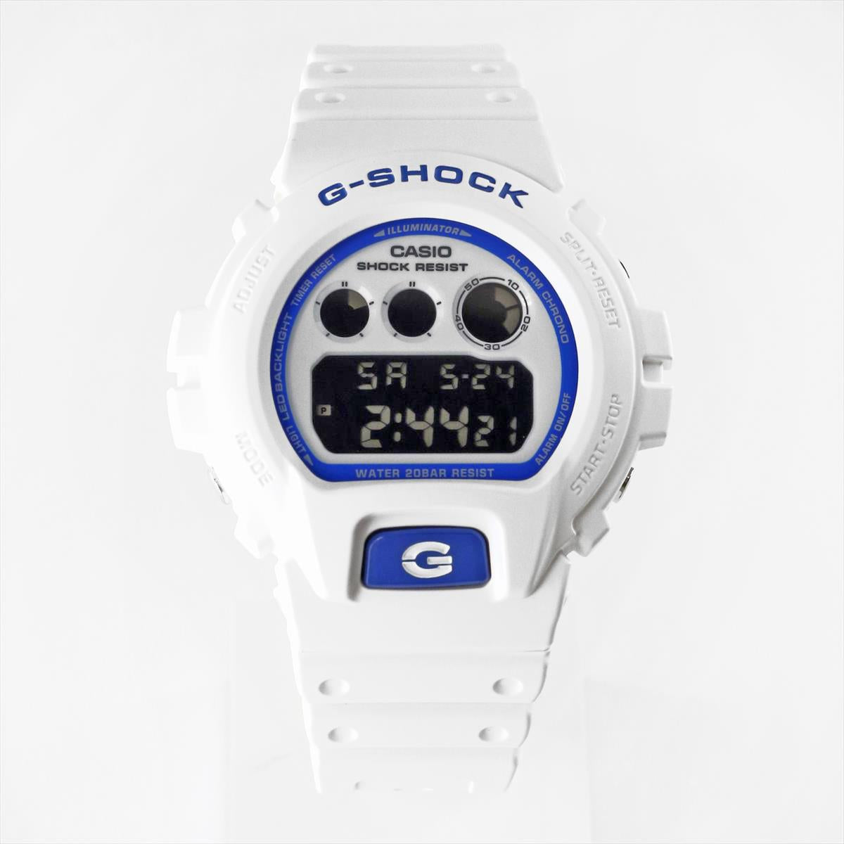 カシオ Gショック WEB限定モデル DW-6900HDS-7A1JF HIDDEN GLOW シリーズ ブルー蓄光フェイス CASIO G-SHOCK公式掲載店【0625】【店頭受取可能商品】